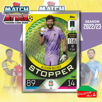 Topps Match Attax Europa Champions League 2022/23 TCG Trading Cards Base 1-189