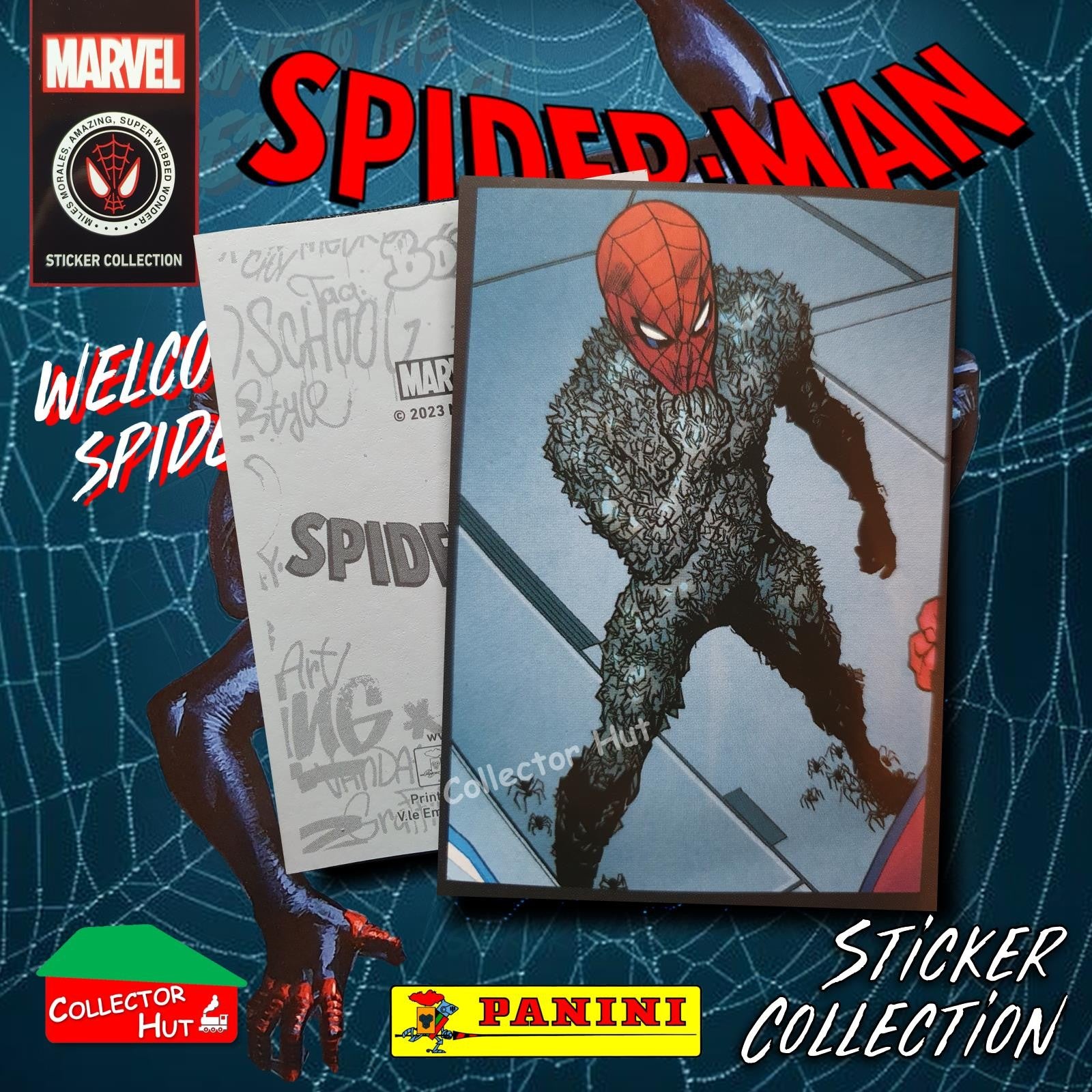 Panini Spider-Man Spider-Verse 2023 Collection Sticker Singles #1-163 & F1-30