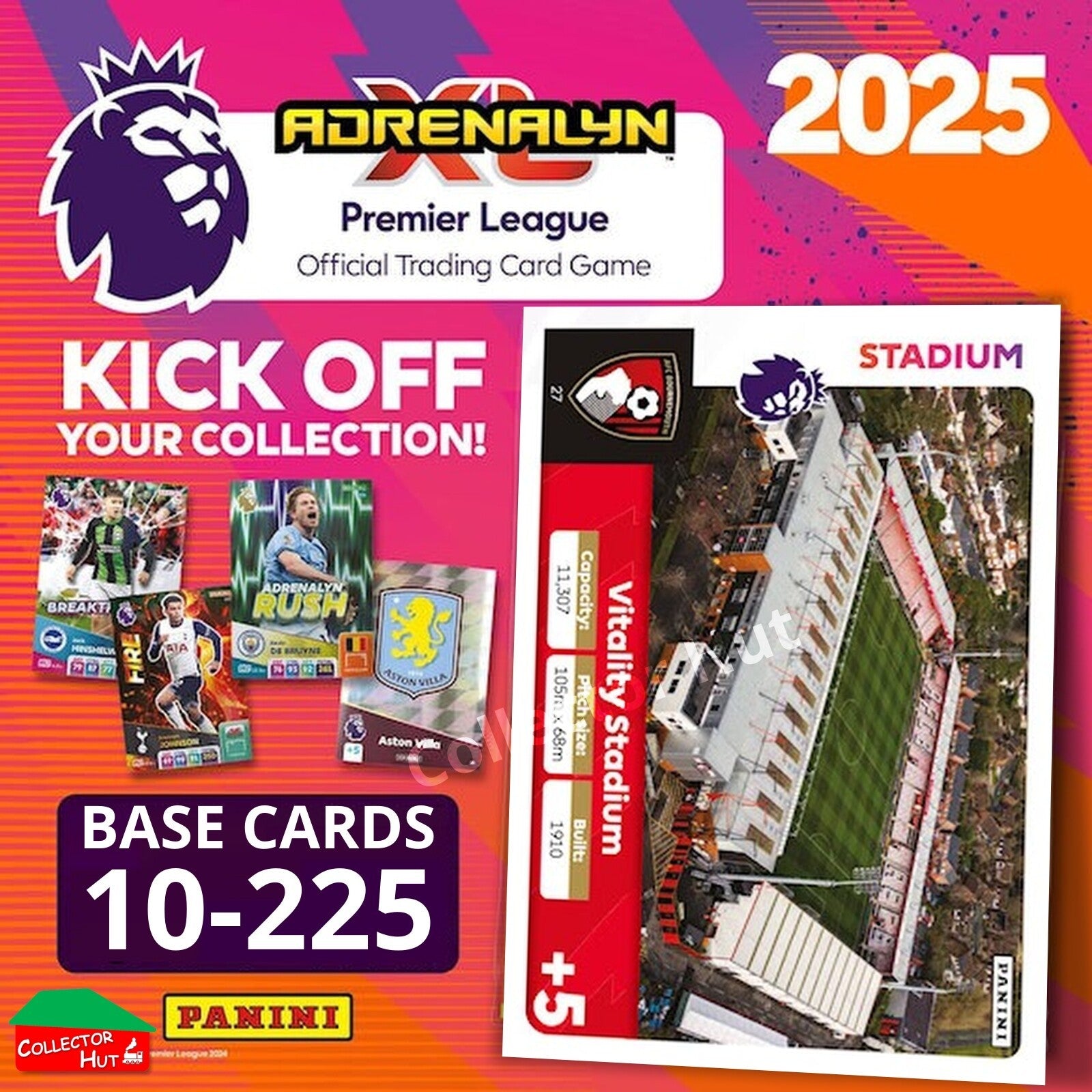 Panini Adrenalyn XL Premier League 2025 2024/25 Base & Foils #10-225
