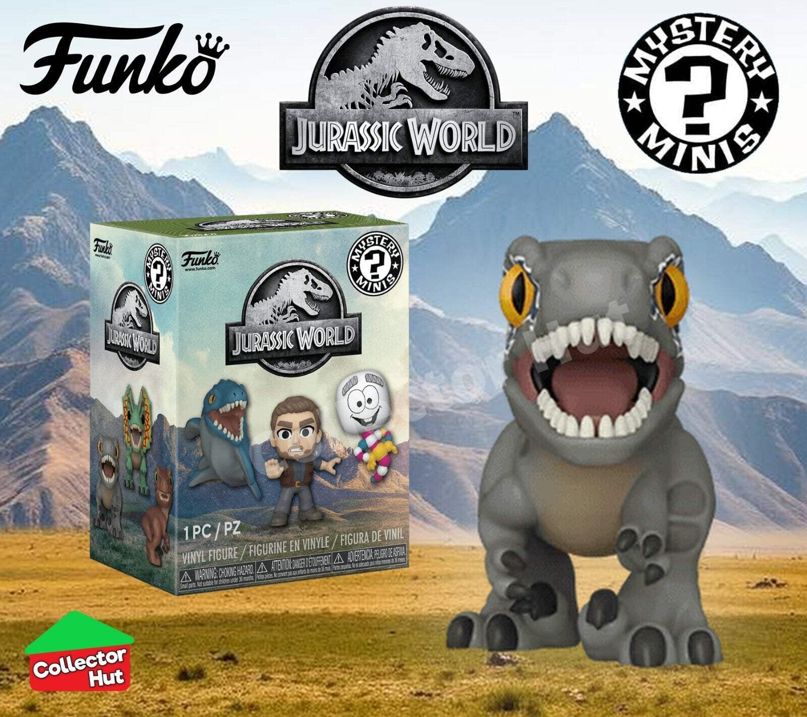 Jurassic World Funko Mini Mystery Figures IDENTIFIED