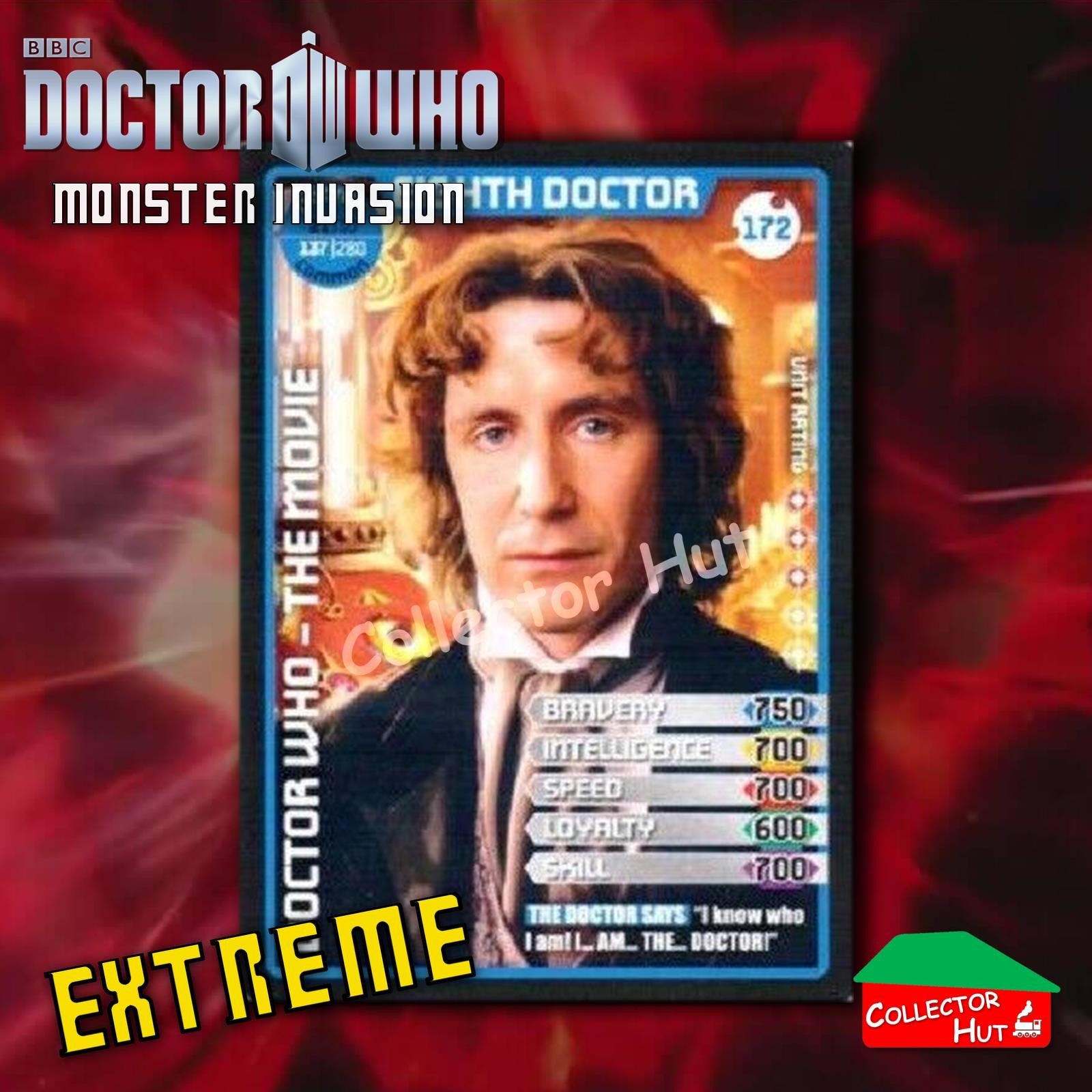 DOCTOR WHO Monster Invasion EXTREME Cards 166-344 New Fresh & Sleeved YOU CHOOSE