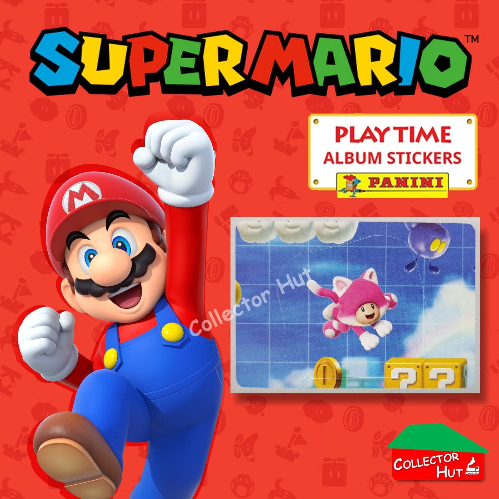 Panini Super Mario Playtime Sticker Collection Singles
