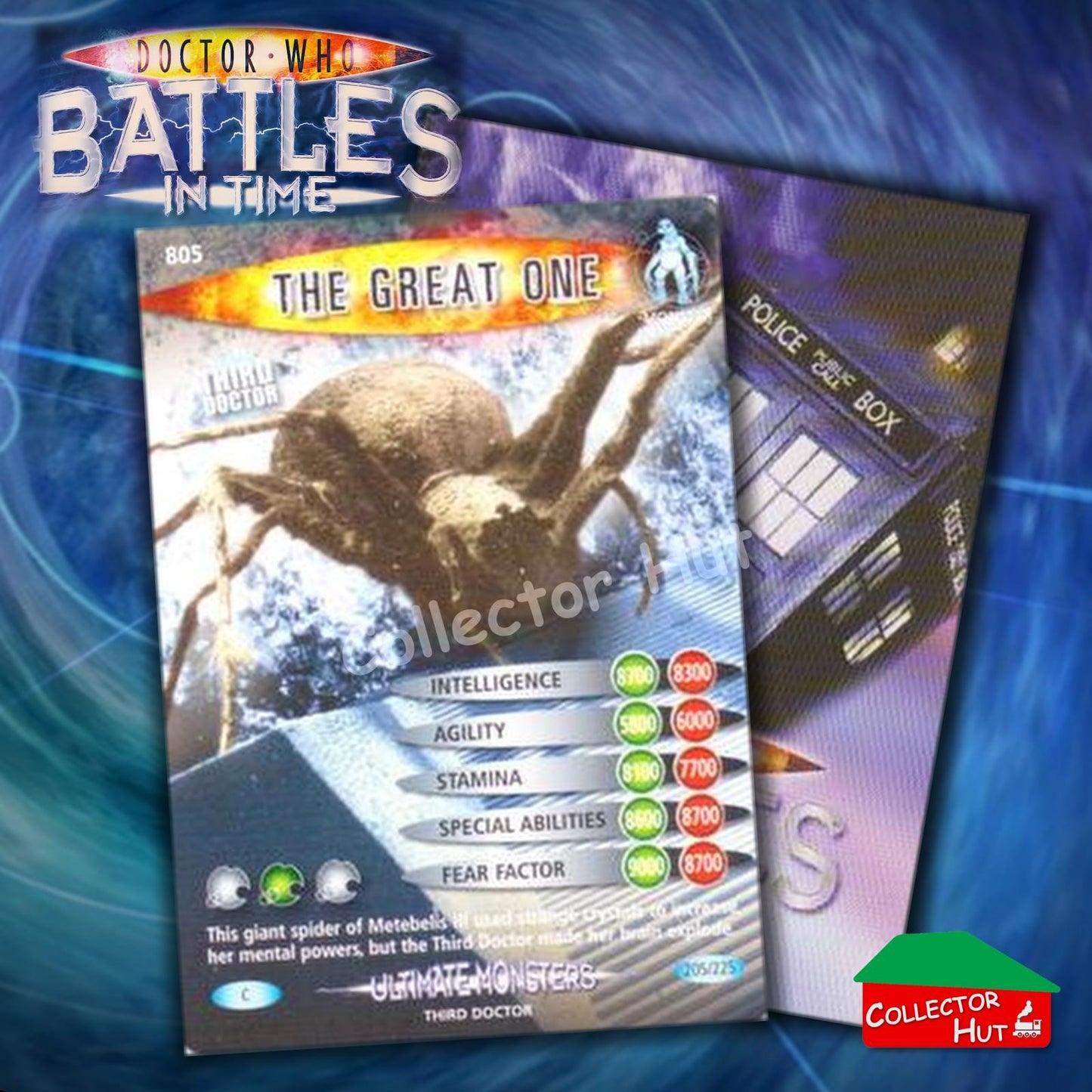 DOCTOR WHO Battles in Time #601-825 ULTIMATE MONSTERS RARE & COMMON Cards