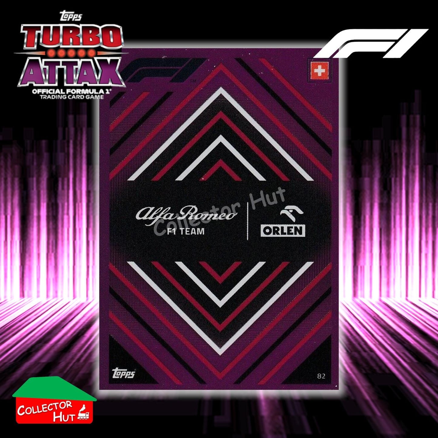 Topps Turbo Attax Formula 1 F1 2022 PINK GREEN RED Parallel Cards