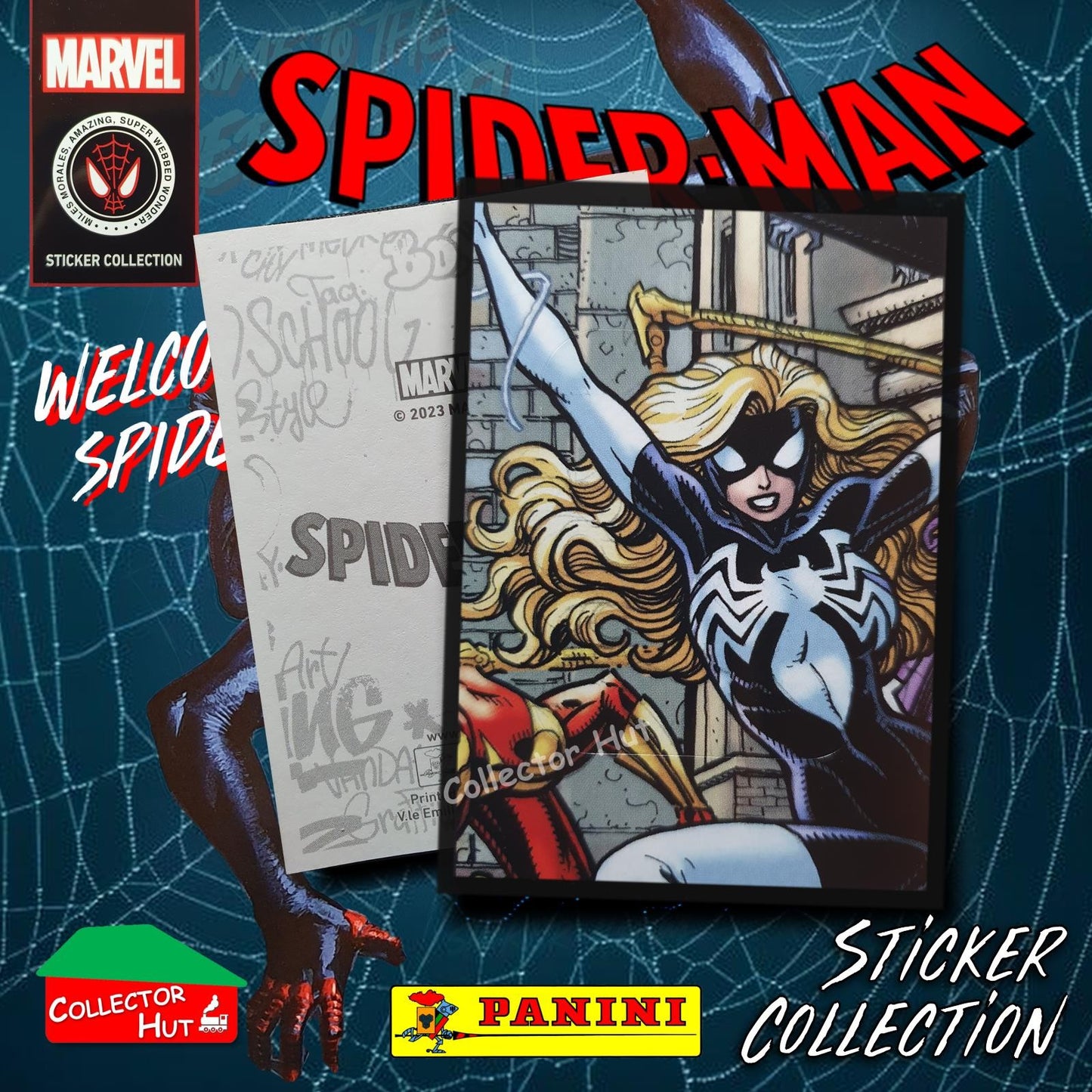 Panini Spider-Man Spider-Verse 2023 Collection Sticker Singles #1-163 & F1-30