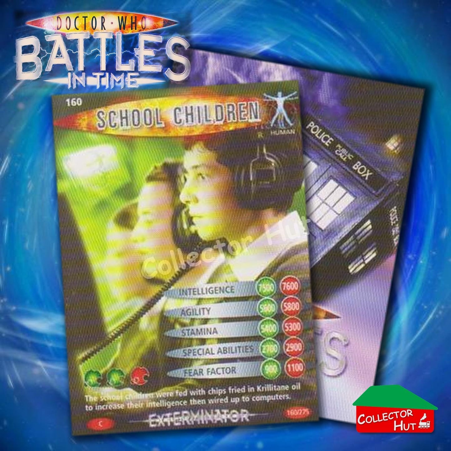 DOCTOR WHO Battles in Time #140-275 EXTERMINATOR RARE & COMMON Cards YOU CHOOSE
