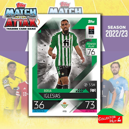 Topps Match Attax Europa Champions League 2022/23 TCG Trading Cards Base 190-387