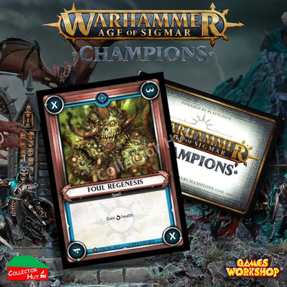 Warhammer Age of Sigmar: Champions Wave 3 SAVAGERY Trading Cards CHOOSE SINGLES