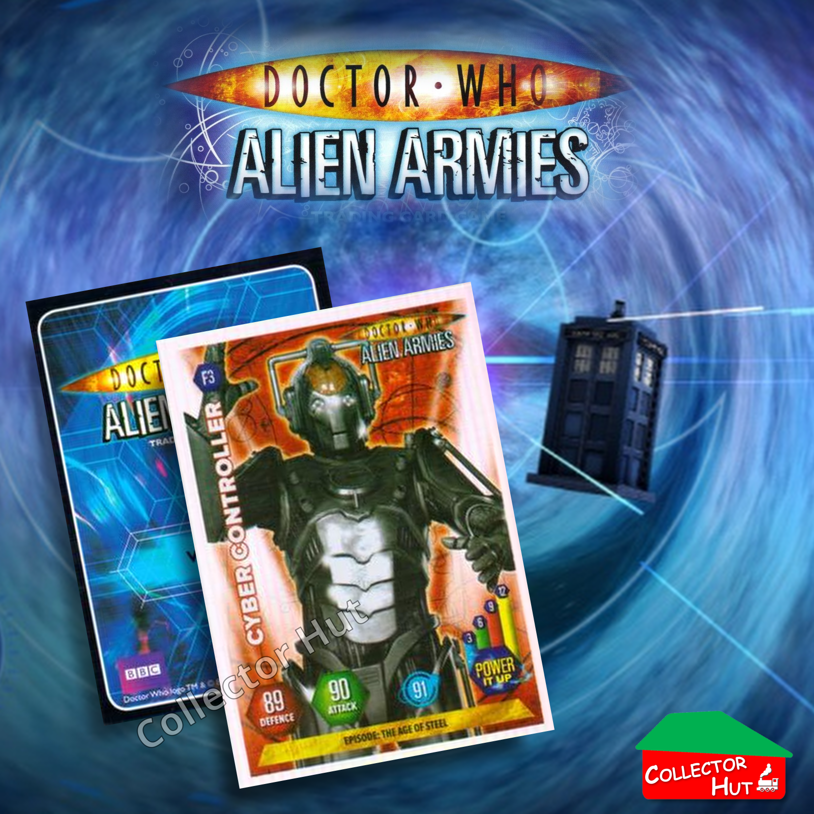 DOCTOR WHO Alien Armies Trading Cards Glitter Super Emboss Foil Cards