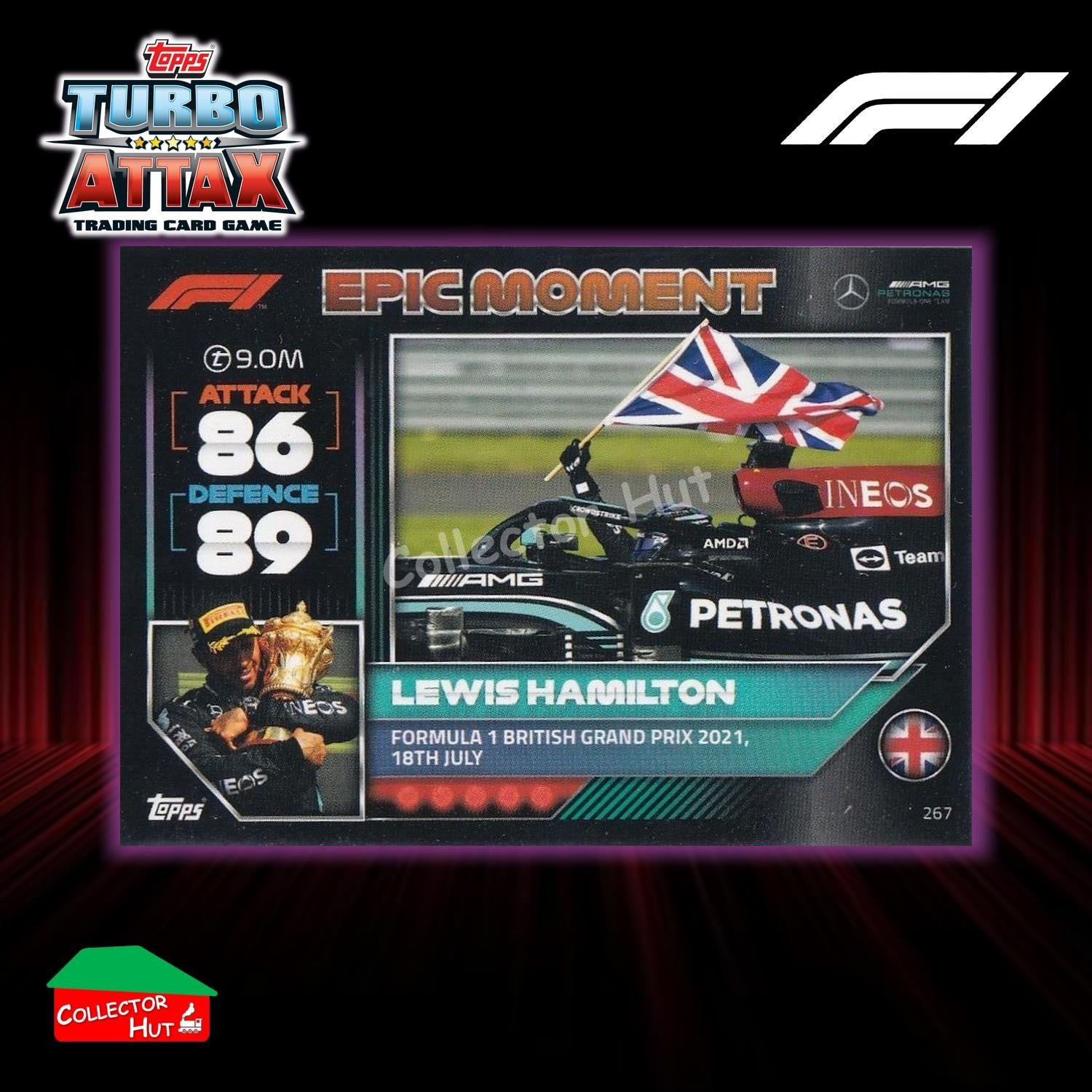 Topps Turbo Attax Formula 1 F1 2022 #136-279 Base Cards YOU CHOOSE