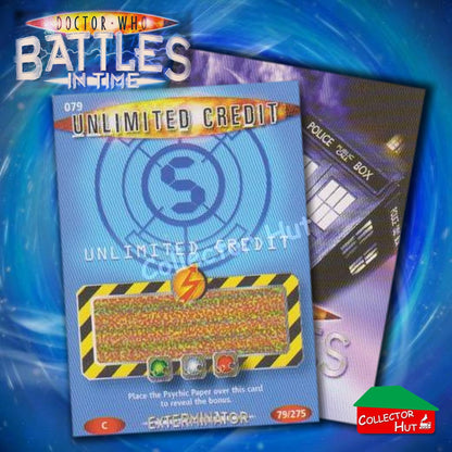 DOCTOR WHO Battles in Time #1-139 EXTERMINATOR RARE & COMMON Cards YOU CHOOSE