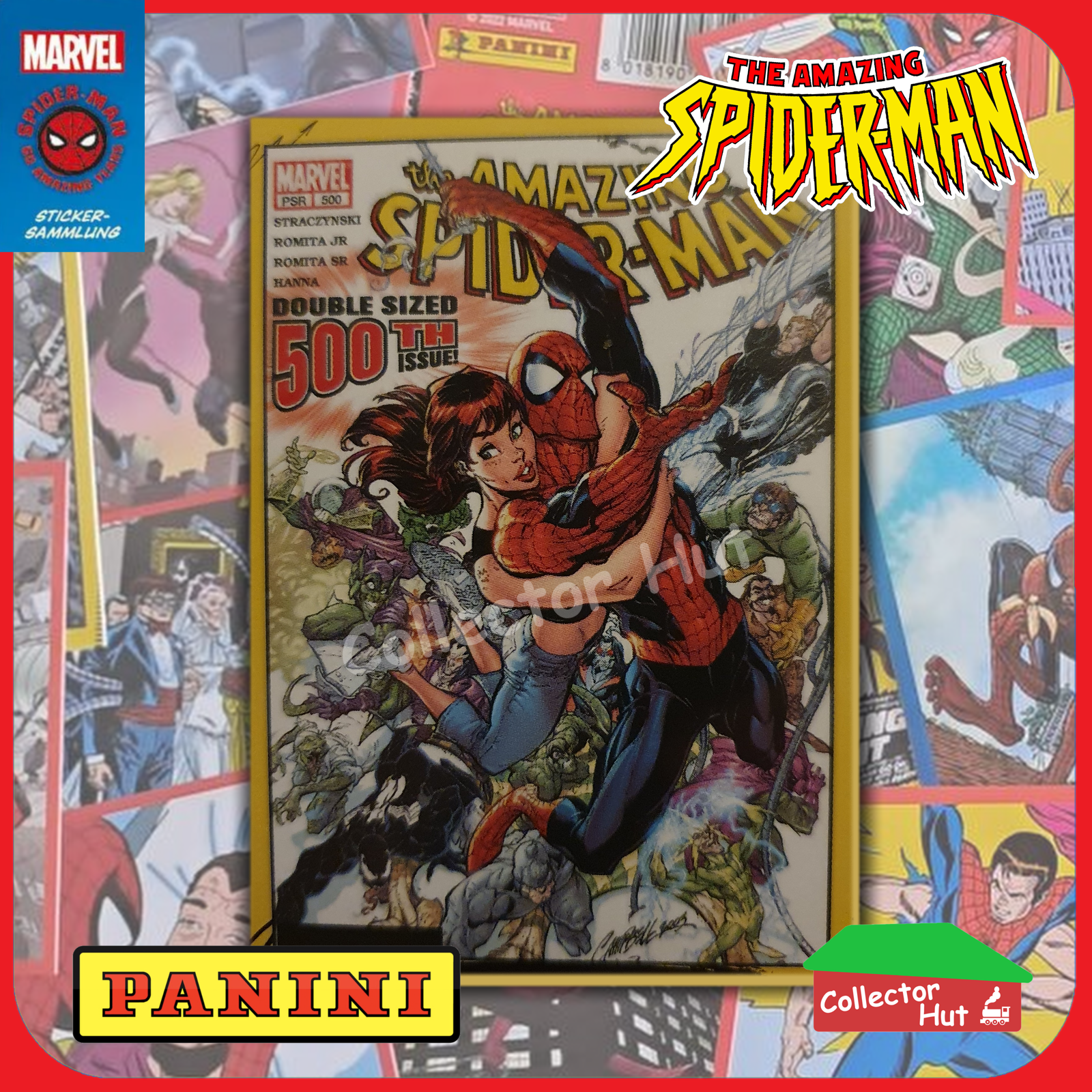 Panini The Amazing Spider-Man 60th Anniversary Trading Cards Singles 1-60
