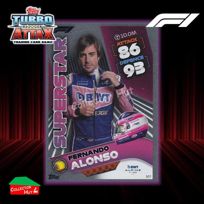 Topps Turbo Attax Formula 1 F1 2022 Limited Edition, 100 Club & Foil Cards