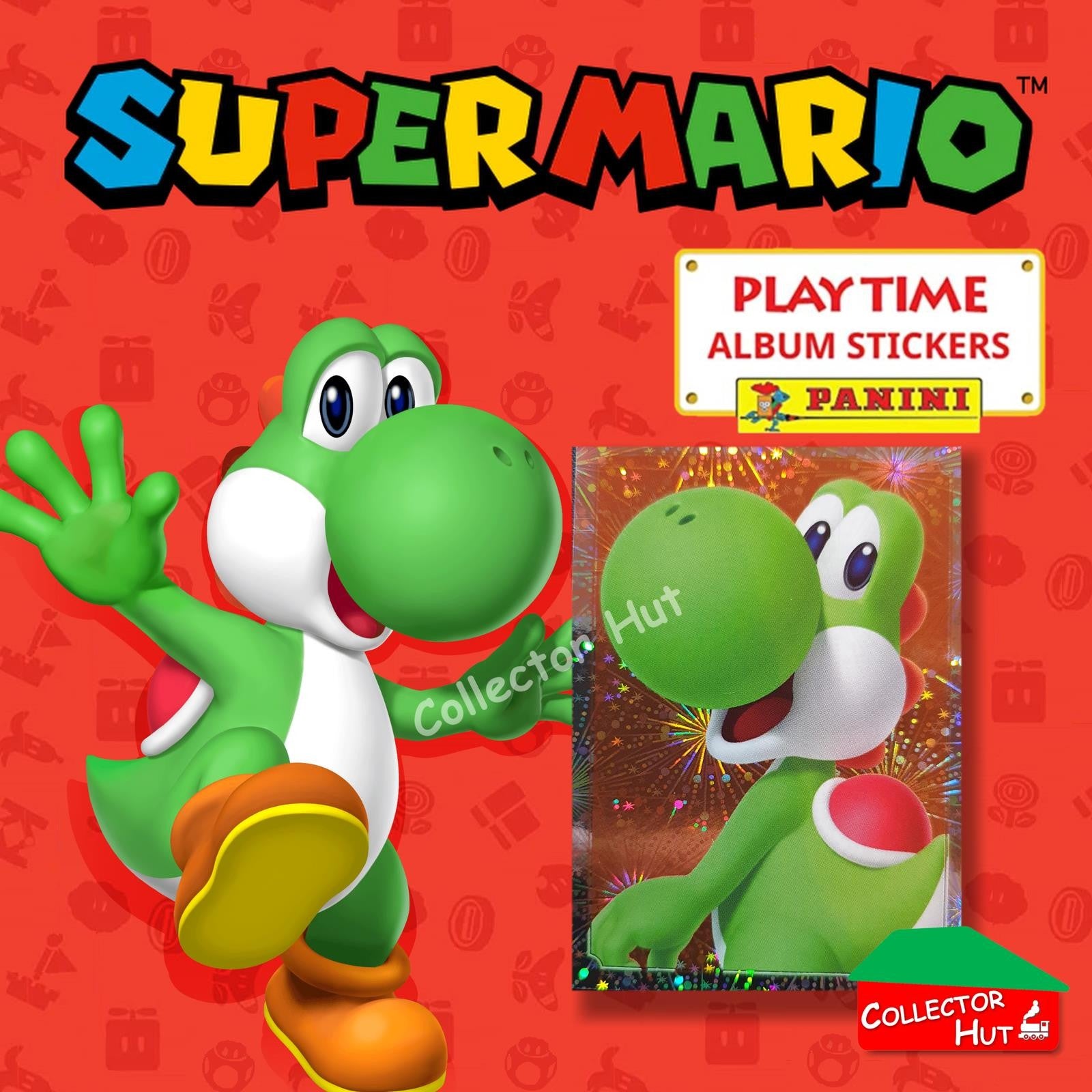 Panini Super Mario Playtime Sticker Collection Singles