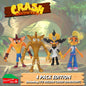 CRASH BANDICOOT Action Figures with MASKS