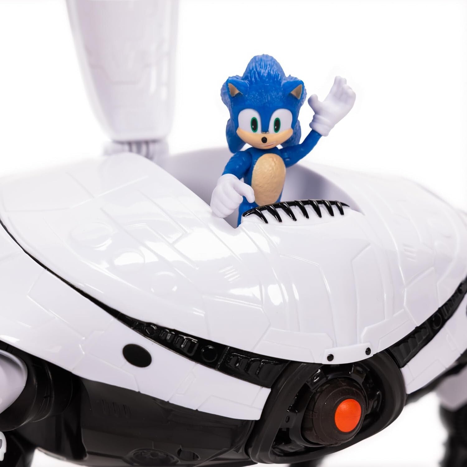 Sonic 3 Movie Crab Mech Pinching Claws Playset 2.5" Figure Officially Licensed
