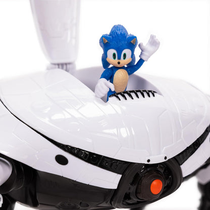 Sonic 3 Movie Crab Mech Pinching Claws Playset 2.5" Figure Officially Licensed