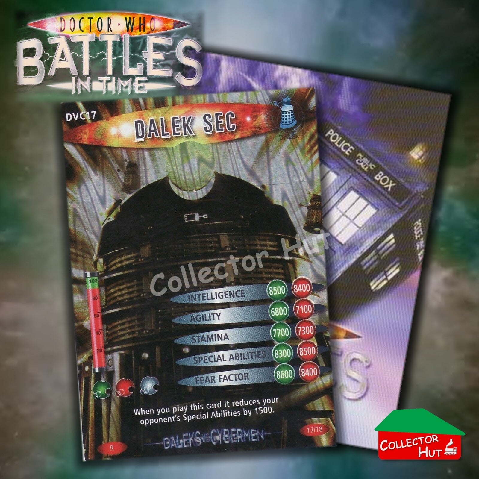DOCTOR WHO Battles in Time DALEKS VS CYBERMEN DVC01-18 YOU CHOOSE