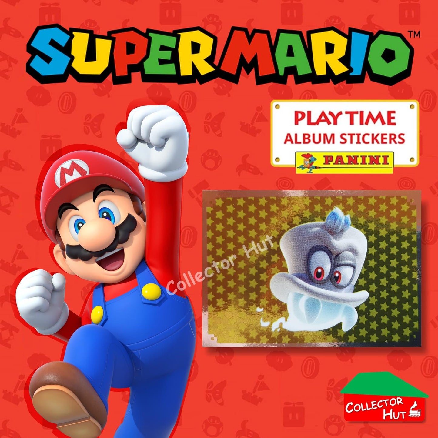 Panini Super Mario Playtime Sticker Collection Singles