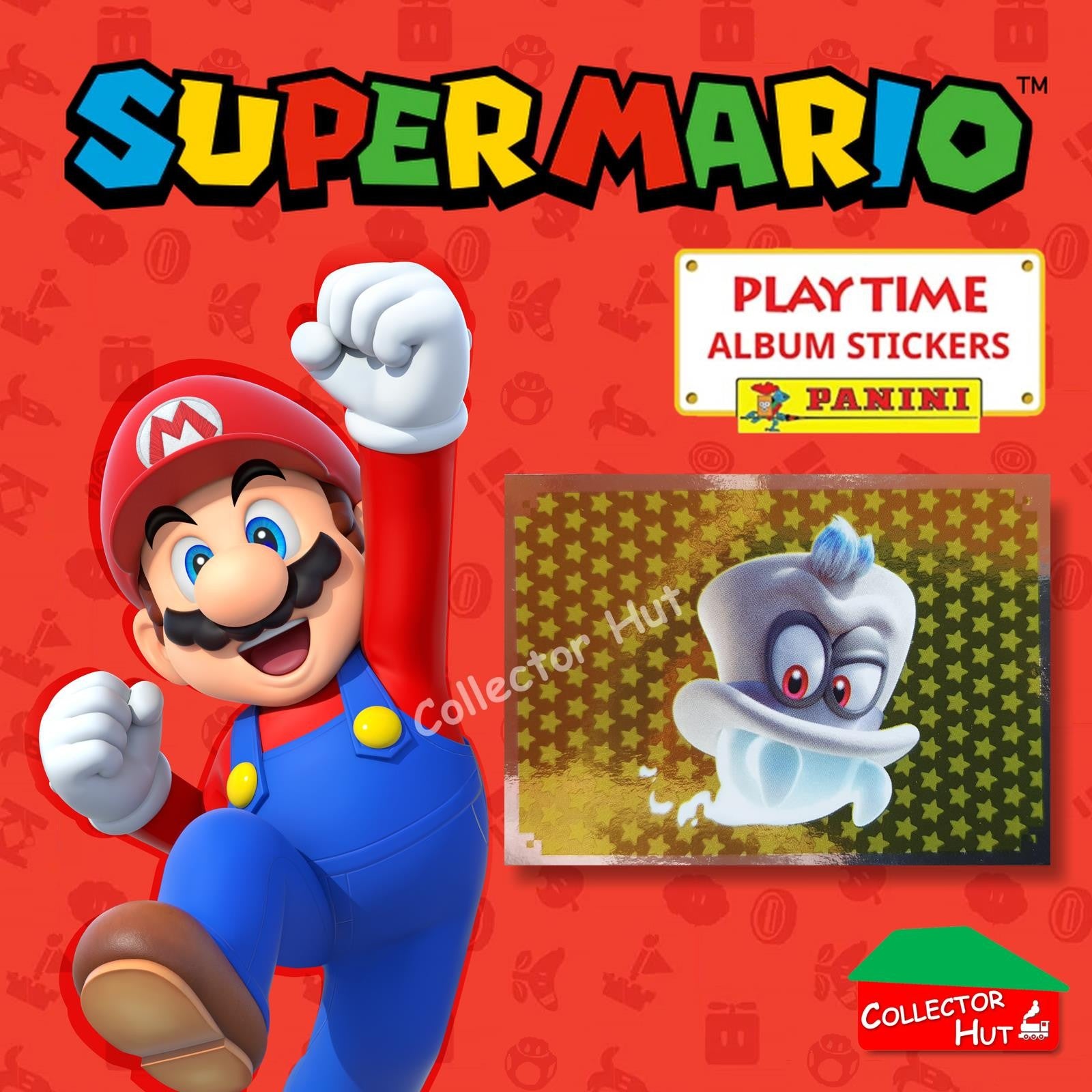 Panini Super Mario Playtime Sticker Collection Singles