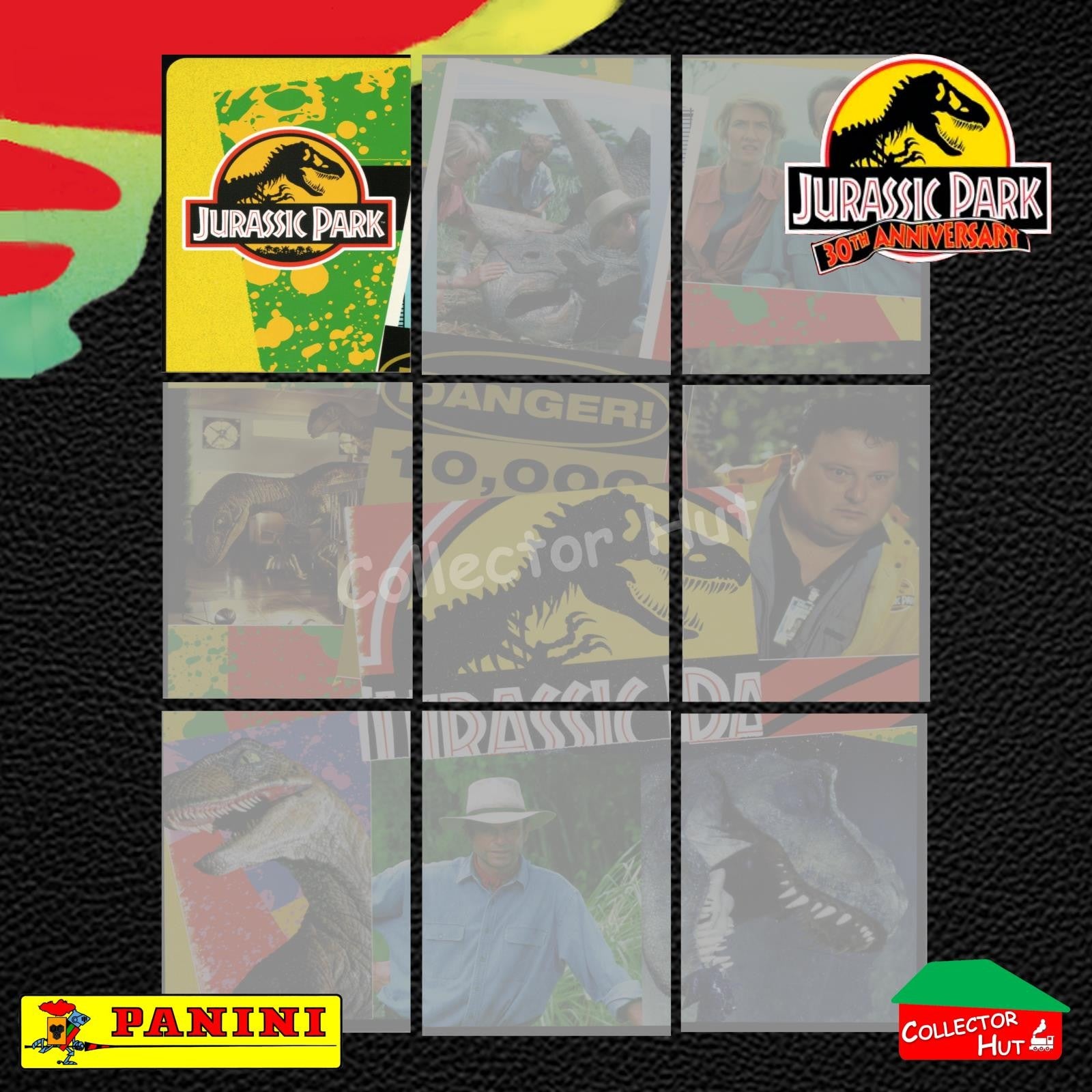 Jurassic World 30th Anniversary Trading Card Collection BASE CARDS #1-195