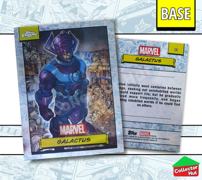 Marvel Topps Chrome 2024 Base Card Collection 1-150 YOU CHOOSE
