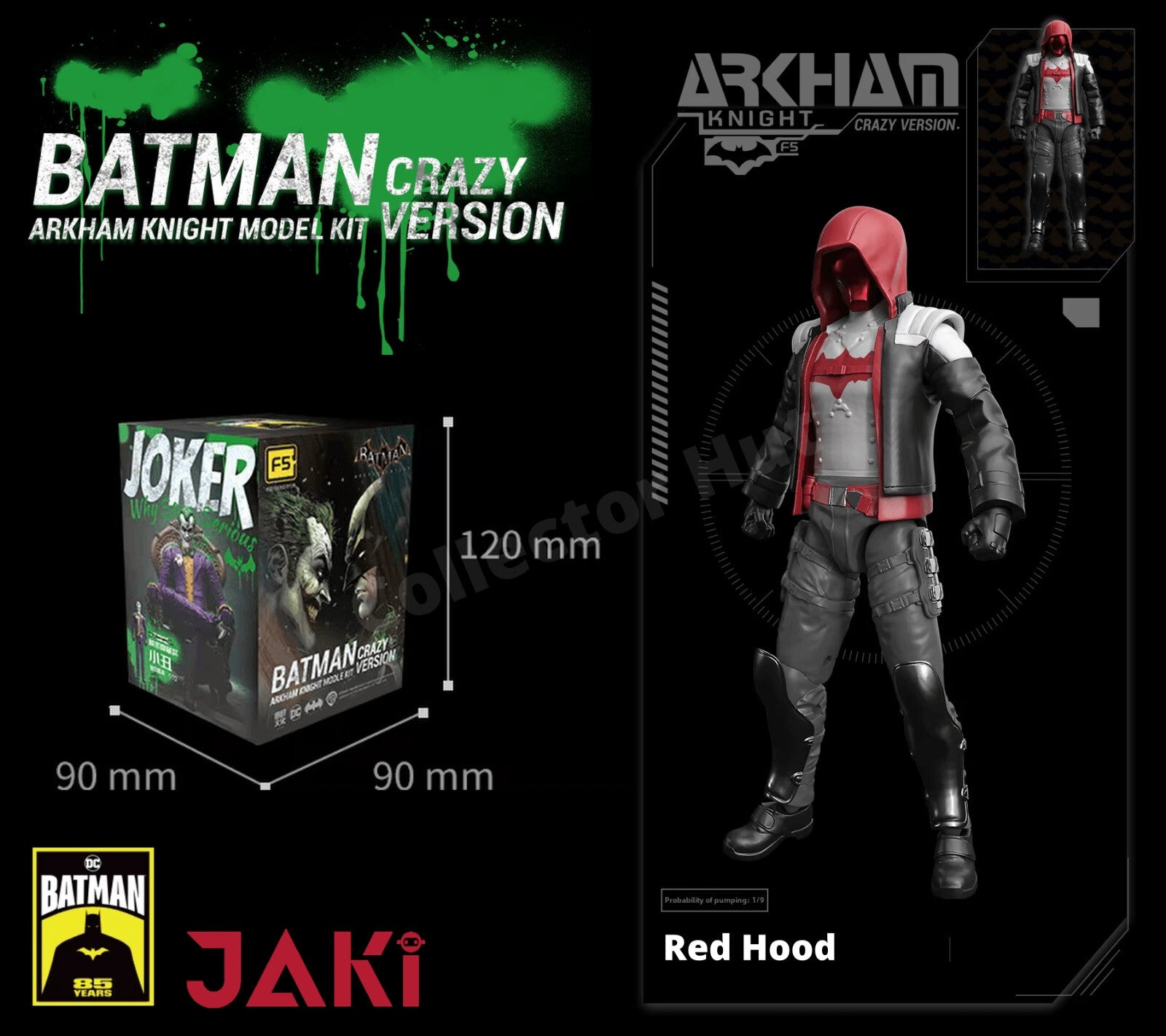 Batman Arkham Knight Model Kits 3.75" F5 Jaki