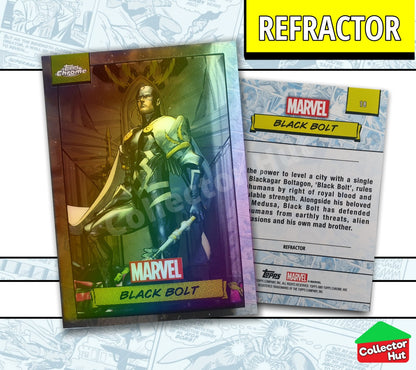 Marvel Topps Chrome 2024 REFRACTOR Card Collection YOU CHOOSE