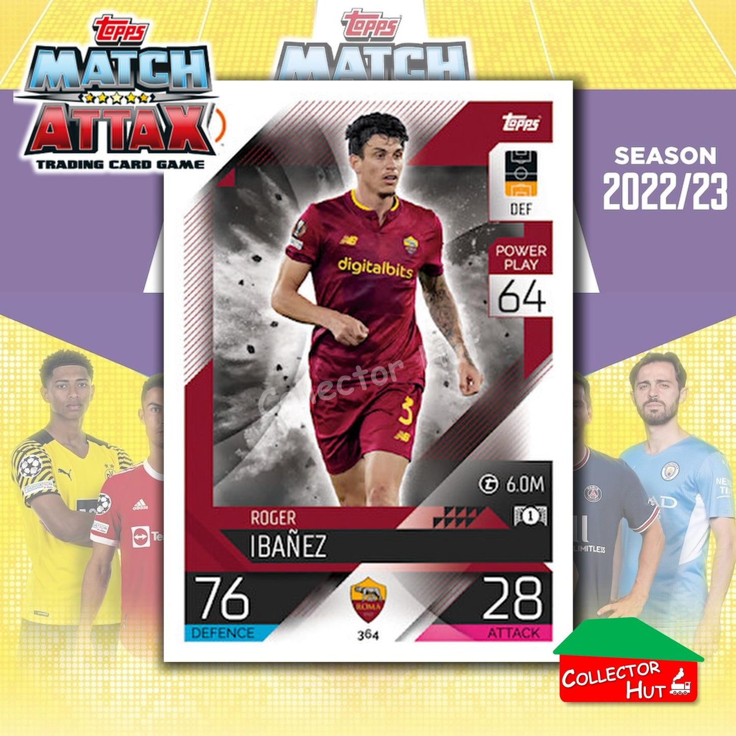 Topps Match Attax Europa Champions League 2022/23 TCG Trading Cards Base 190-387