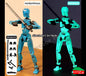 Shapeshift Robots Constructable Posable Action Figures for Art & Build Play