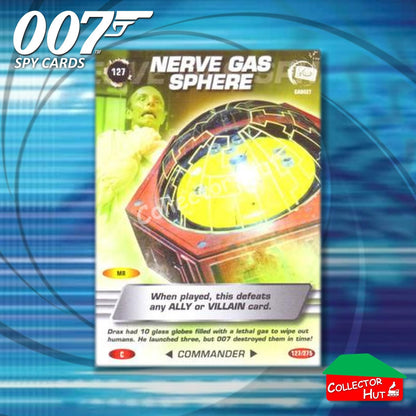 James Bond 007 Commander Spy Cards BASE COMMON YOU CHOOSE