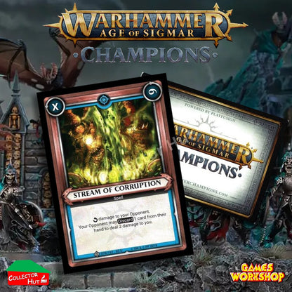 Warhammer Age of Sigmar: Champions Wave 3 SAVAGERY Trading Cards CHOOSE SINGLES