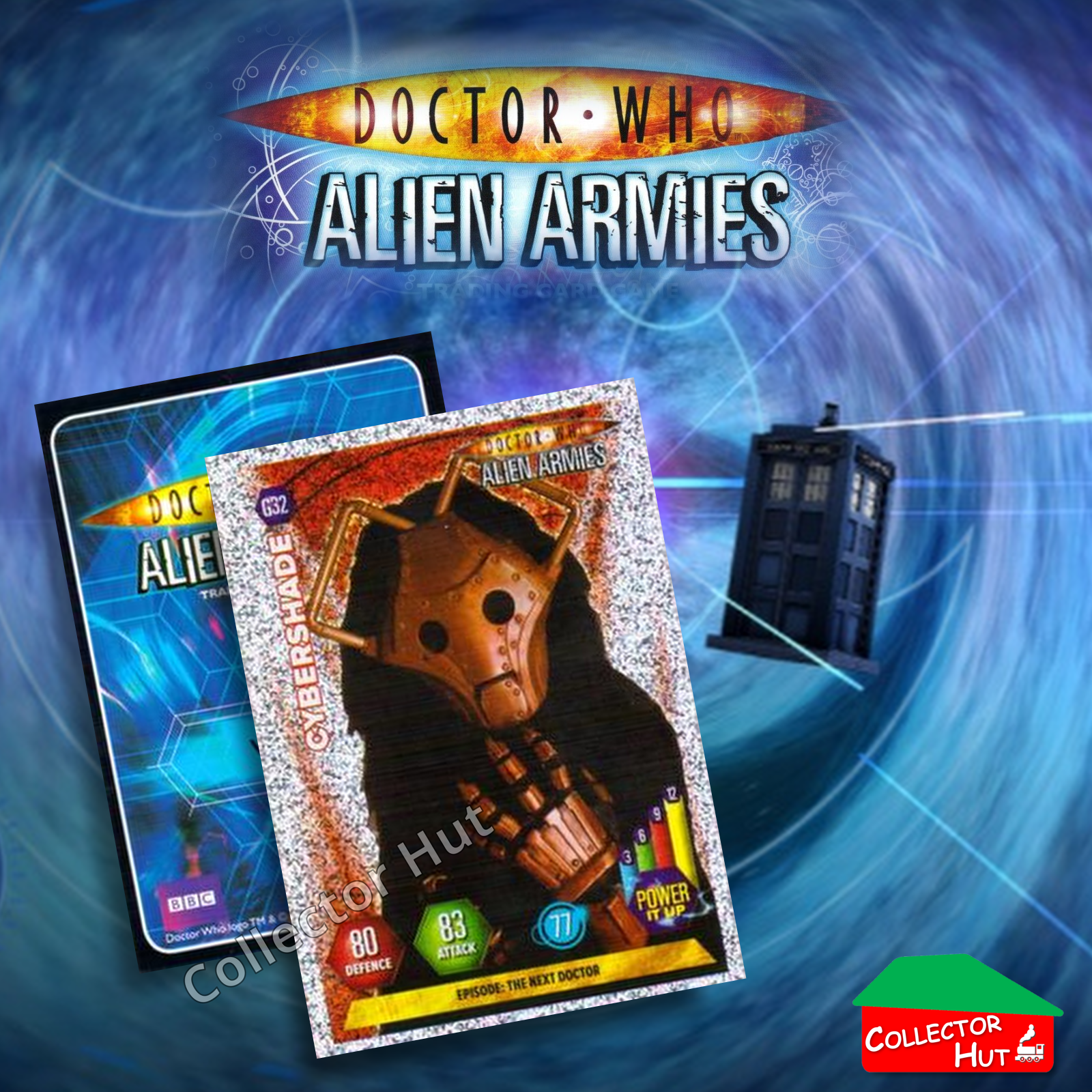 DOCTOR WHO Alien Armies Trading Cards Glitter Super Emboss Foil Cards