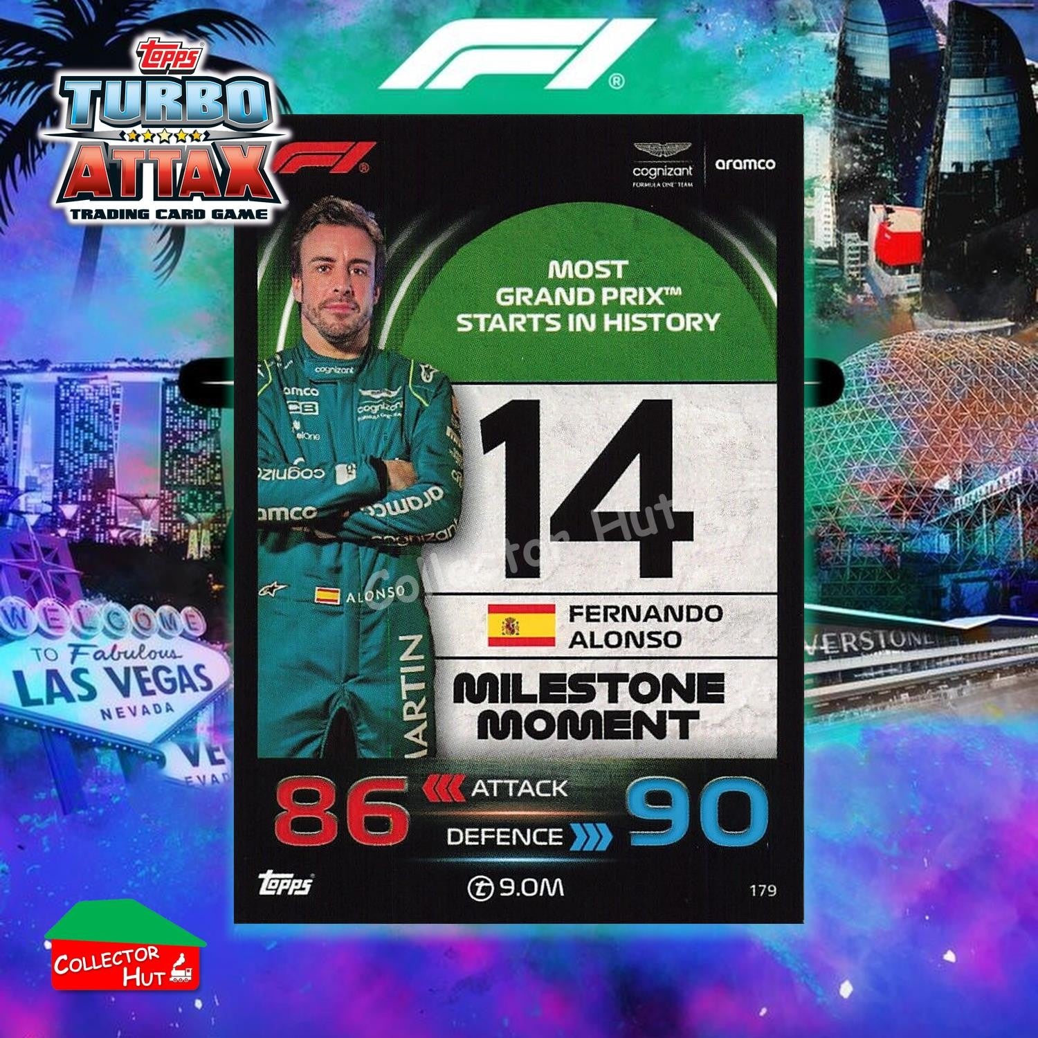 Topps Turbo Attax Formula 1 F1 2023 2023/24 Base Cards #172 - #320