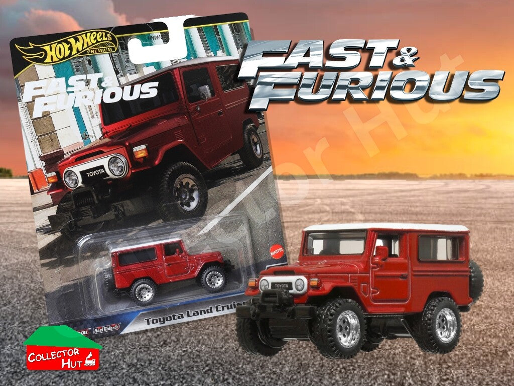 Hot Wheels Premium Fast & Furious 2024 1:64 Scale Real Riders Series Models