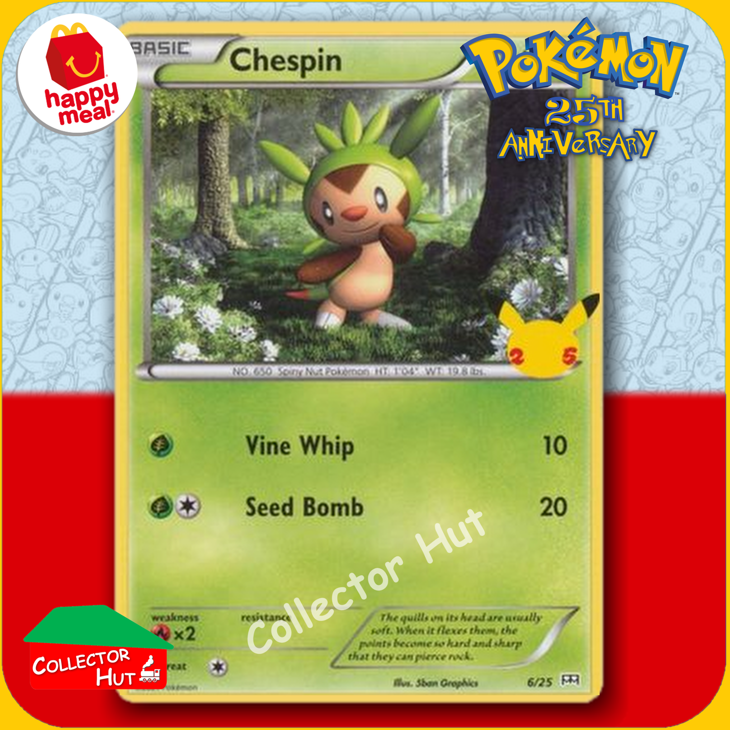 McDonald's Happy Meal 2021 Pokémon 25th Anniversary Trading Cards You Choose