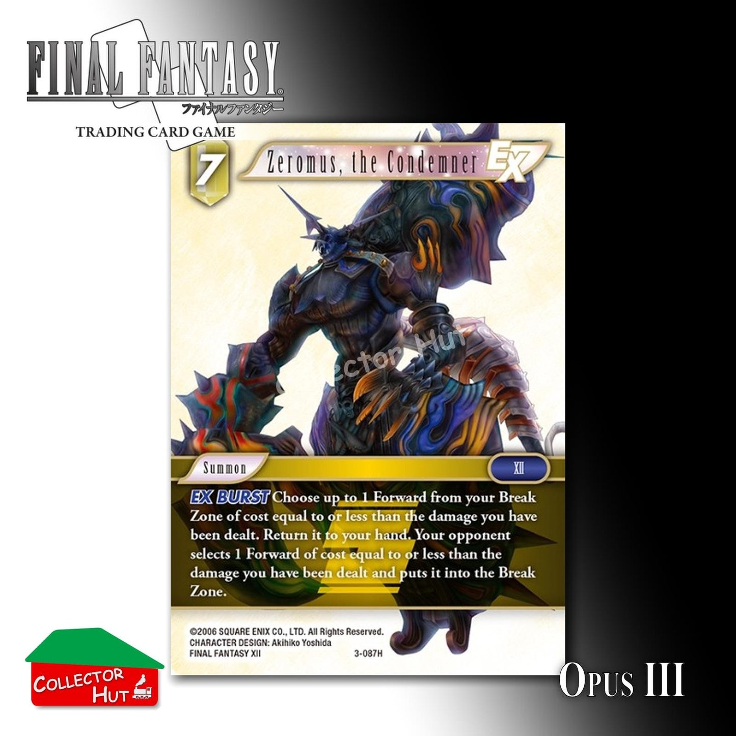 Final Fantasy Trading Card Game OPUS III 3 FOIL CARDS You Choose