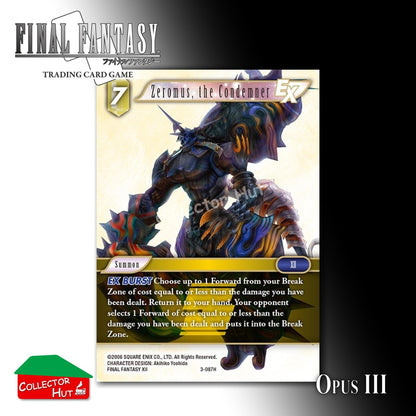 Final Fantasy Trading Card Game OPUS III 3 FOIL CARDS You Choose