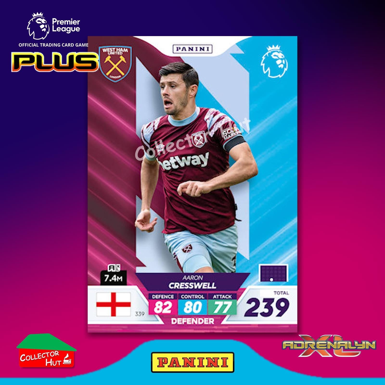 Panini Premier League Adrenalyn XL PLUS 2023 2022/23 Base Cards #190 - #369