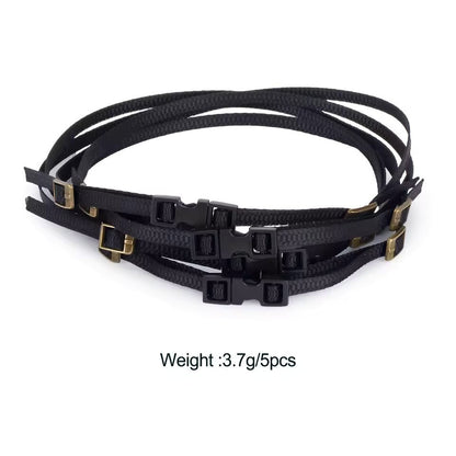 RC Car Truck Roof Rack Lugguage Straps Buckle 30cm 1/8 1/10 1/18 1/24