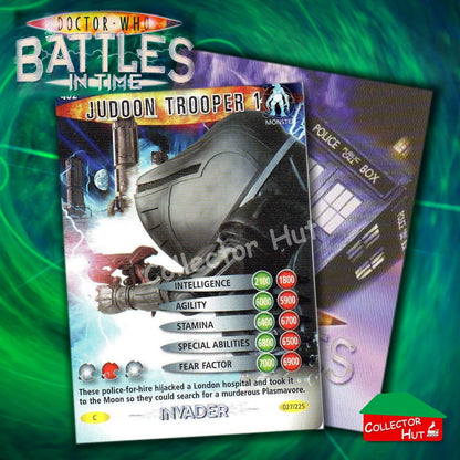 DOCTOR WHO Battles in Time #376-600 INVADER RARE & COMMON CARDS YOU CHOOSE