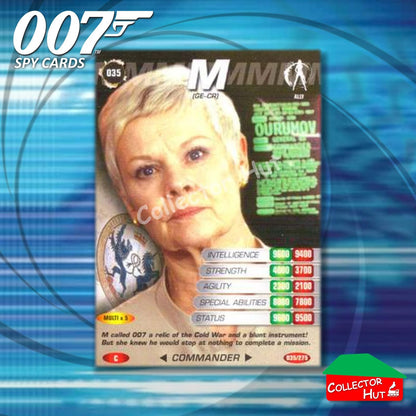 James Bond 007 Commander Spy Cards BASE COMMON YOU CHOOSE