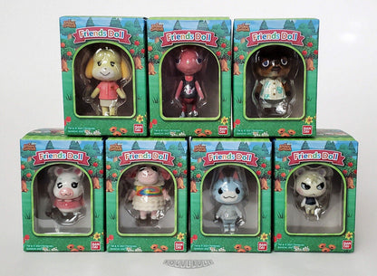 Animal Crossing Friends Doll Mini Flocked Figures New Horizons