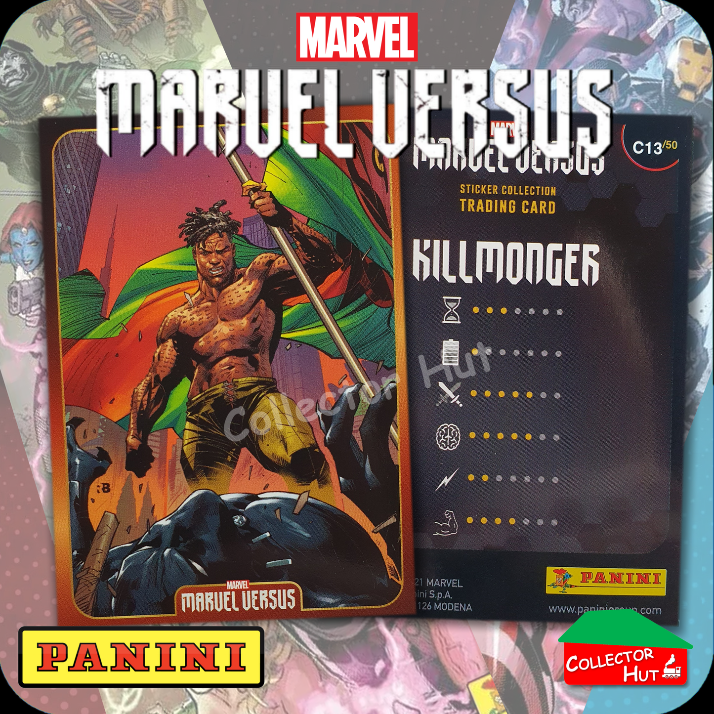 Panini Marvel Versus 2022 Series Trading Cards 1-50 NEW FRESH You Choose