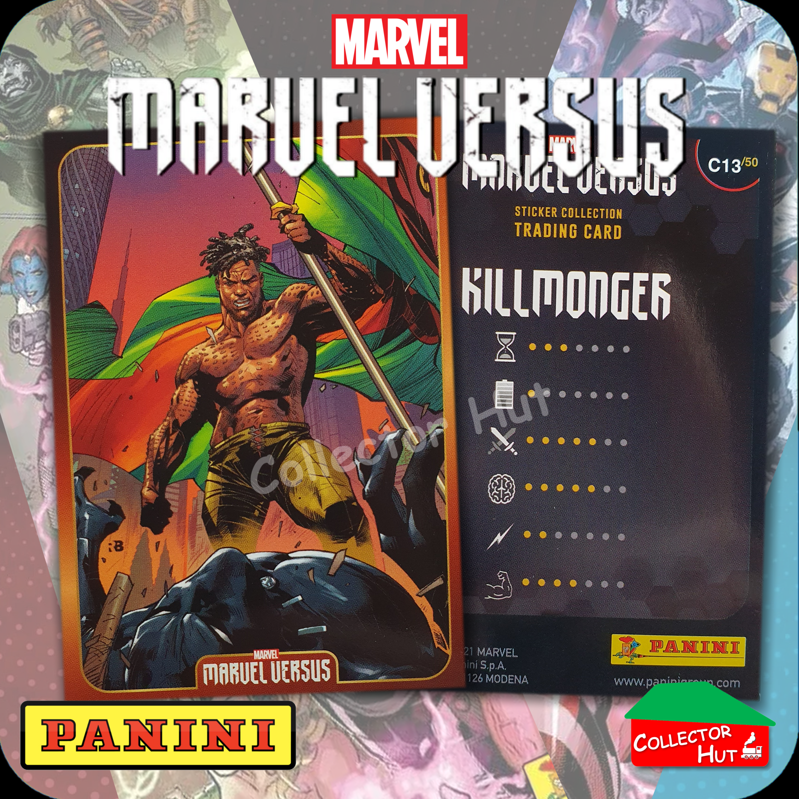 Panini Marvel Versus 2022 Series Trading Cards 1-50 NEW FRESH You Choose