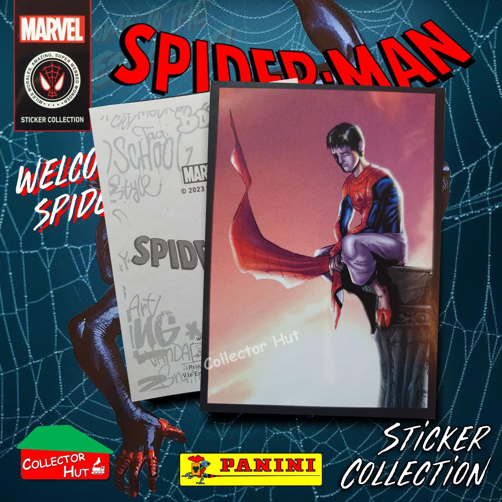 Panini Spider-Man Spider-Verse 2023 Collection Sticker Singles #1-163 & F1-30