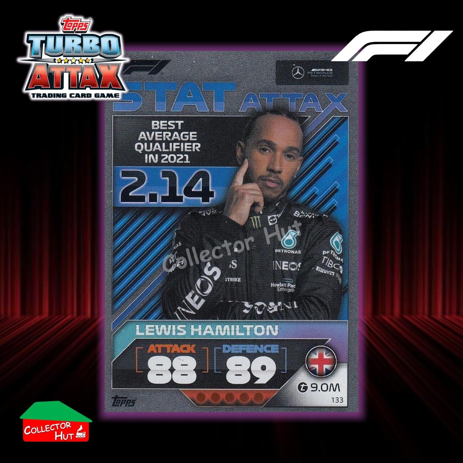 Topps Turbo Attax Formula 1 F1 2022 Limited Edition, 100 Club & Foil Cards