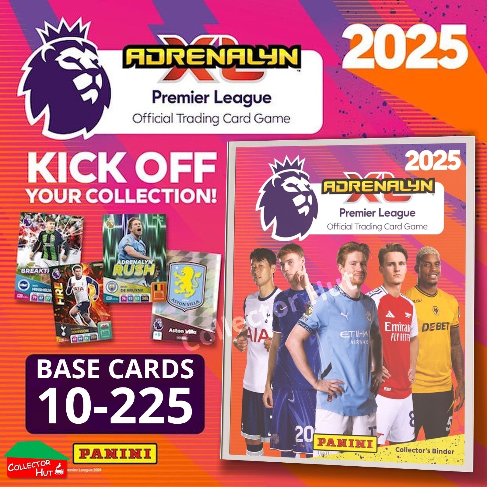 Panini Adrenalyn XL Premier League 2025 2024/25 Base & Foils #10-225