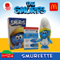 McDonald's Happy Meal Toys The Smurfs Plush Toys (2022)