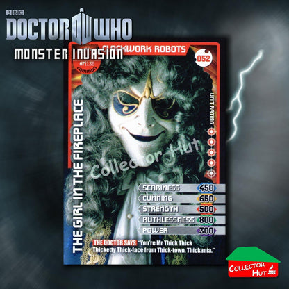 DOCTOR WHO Monster Invasion Trading Cards Base 1-165 New Fresh & Sleeved